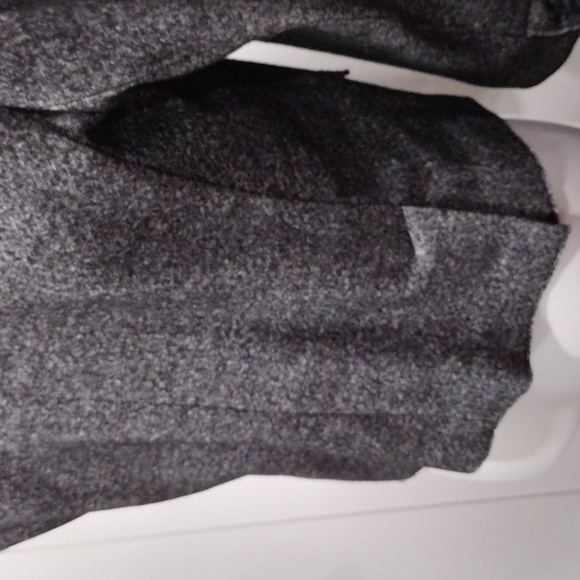 J. Crew gray heather cotton blend double breasted blazer/coat. Size 14 - Picture 11 of 12